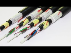 1KM 2KM 3KM ADSS al aire libre Fibra óptica de cable tubo suelto FRP 12 24 48 72 96 144 Modulo único de núcleo