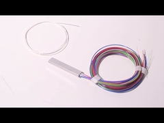 Los parámetros de fibra óptica del divisor del haz 1x8 del PLC pueden ser modificados para requisitos particulares