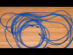 Cables de comunicación integrados de cable compuesto de red 23awg Cat6 UTP Cables sin blindaje