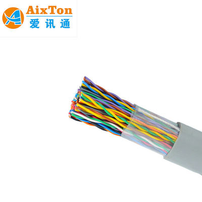 OEM factory 50 Pair Network Internal Copper Telephone Cable Multi Pair/Core Outdoor Telephone Cable