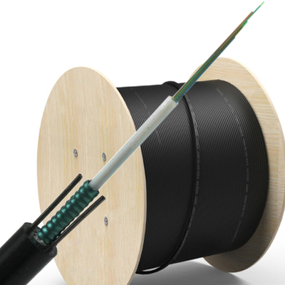 Cable de fibra óptica al aire libre 4 6 8 acorazados fabricante de fibra óptica del cable de Gyxtw del cable de fribra óptica de 12 bases