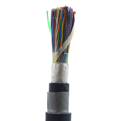 50 100 400 2400 Cables telefónicos de acero de tipo 3 de pareja con núcleo de aire blindado exterior