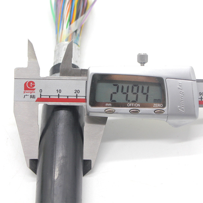 25 parejas 50 parejas 100 parejas Cable telefónico exterior CAT3 Cable UTP Cat5e Cobre 24AWG PVC chaqueta PE