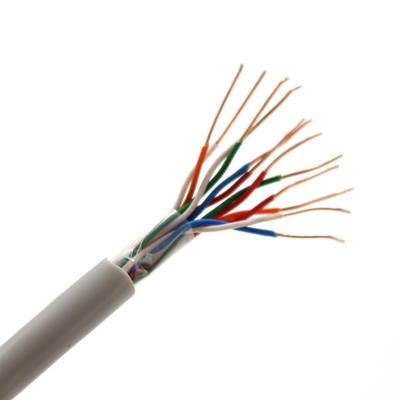 Cat3 UTP / FTP 24AWG Cable telefónico multipar para interiores 10 / 16 / 20 / 25 / 50 fabricante de pares