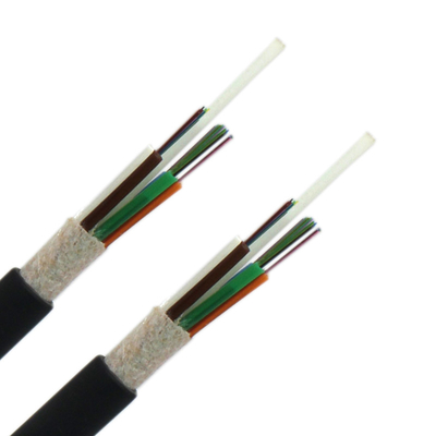 Cable de fibra óptica para exteriores con 24F 12 36 72 96 144 núcleo de un solo modo G652D G657A1 A2