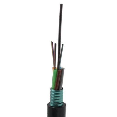 Cable blindado para exteriores GYTS Cable de fibra óptica multi-modo cinta de acero corrugado
