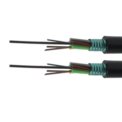12 - 288 Cables blindados de fibra óptica GYTA para aplicaciones aéreas y conductos al aire libre