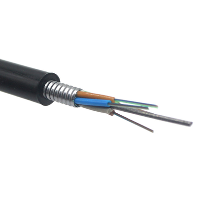 288 núcleos GYTA Cables blindados de fibra óptica con tipo de fibra G.652D de modo único