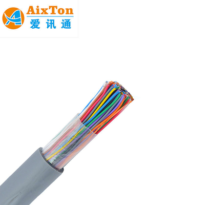 18 22 AWG Tipo 2P 4P 10P 25P UTP Tipo de escudo de comunicación exterior interior Cables telefónicos para transmisión