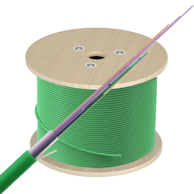 2-24 Núcleo SM Cable óptico de fibra óptica soplado por aire HDPE Micro conducto ABF Cable GCYFY Tecnología avanzada para la instalación de conductos