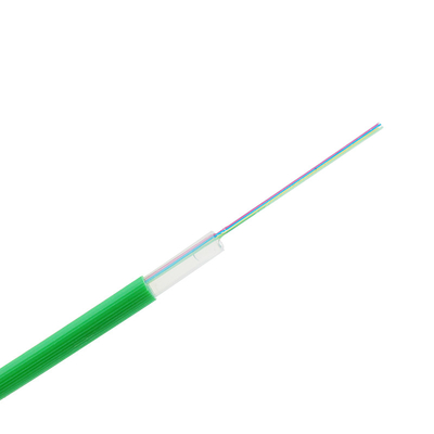 24 microcable de núcleo Gcyfty cable de fibra óptica soplado por aire para transmisión de datos sin problemas longitud estándar 1000m
