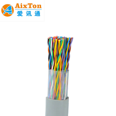Fabrica de cables de teléfono Proveedor de cables de comunicación multipares Cat3 2 20 25 50 100 300 Cables de comunicación para interiores y exteriores