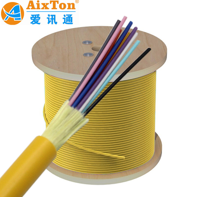 GJFJV/GJFJH 8/12/24 SM Fibras Cable de Distribución Interior para Cables de Comunicación FTTH con G652D/G655/G657