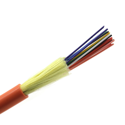 interna gjfjv 2 4 6 8 núcleos cable monomodo om3 om4 distribución de buffer ajustado gjfjv gyxtw ftth drop cable óptico