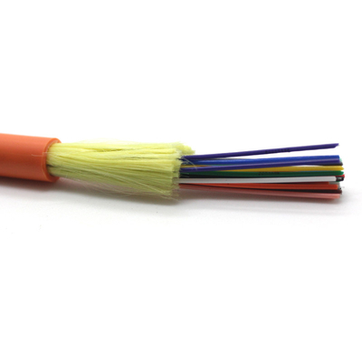 GJFJV 50/125um 10G OM1 OM2 OM3 Multimodo Multicapa Ajustado LSZH 6 Hilos Cable de Fibra Óptica Interior