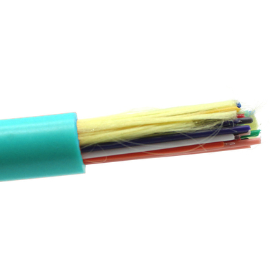 Cable de fibra óptica para interiores monomodo o multimodo GJFBJV con cubierta de PVC