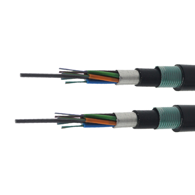 Cable de fibra óptica GYTA53 blindado para fabricante, cable de fibra subterráneo relleno de gel gyta53, doble blindaje gyta53
