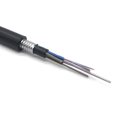 Cable blindado de fibra óptica para exteriores de modo único 48/96/144 CORE Cables de comunicación Internet GYTY53 GYTA53 Cables de comunicación