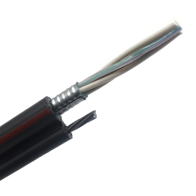 Chaqueta exterior PE GYTC8S GYFTC8S GYTC8A Cable de fibra óptica para transmisión de larga distancia