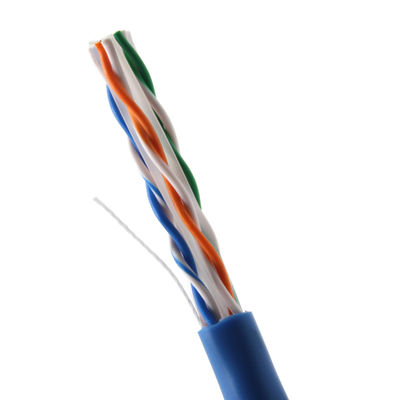 Indoor 250-550MHz 23AWG CAT6 Ethernet Cable with Pure Bare Copper and LSZH Jacket