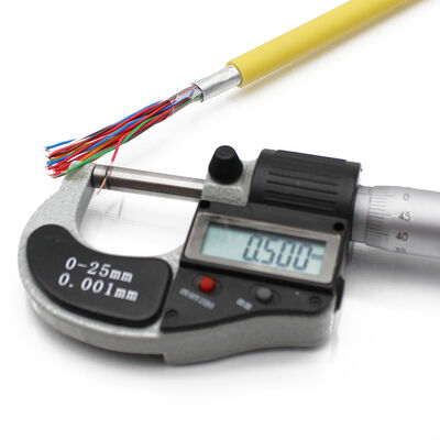 Telecomunicaciones Subterráneo impermeable CAT3 20 25 30 50 cable blindado de múltiples pares