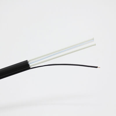 Cable de fibra óptica de conexión de caída pre-conectorizado LSZH para exteriores resistente al agua FTTH con conector opti-tap