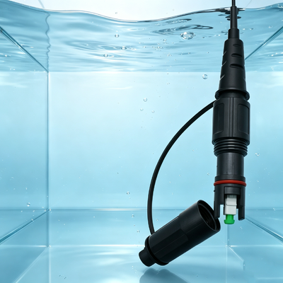 IP68 impermeable Corning mujer Mini SCAPC 1M 2M 3M 5M OptiTap conector de fibra exterior cordón de parche