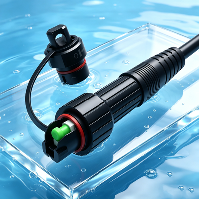 Cable de caída plana Cable redondo Cable impermeable Cordón de parche 1M SC APC HUAWEI Corning Conector de cable preconectado RRU BBU Fullaxs