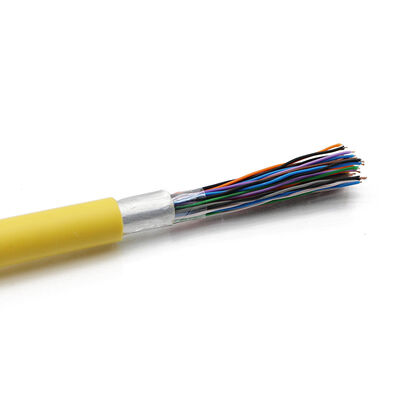 Cable telefónico de cobre Cat3 para exteriores con 25 pares y cubierta LSZH
