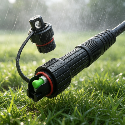 IP67 impermeable en entornos adversos Tipo de conector de fibra óptica de modo único